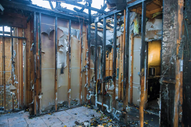 Professional Soot Cleanup technician working in Jay, OK